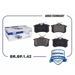 Колодки тормозные VAG Octavia 04-12, Yeti 09-, Golf VI 08-, Jetta 10-, A3 04- задние (1KT)