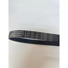 Ремень поликлиновой 6PK989 ELAST Contitech VW polo, skoda rapid 2015