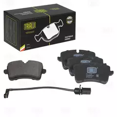 Колодки тормозные дисковые задние для автомобилей Audi A4 (B8) (07-) / A6 (C7) (11-) / A7 (10-) / Porsche Macan (14-)/(18-) (в комплекте с датчиком), PF 4135