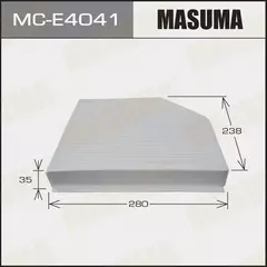 Фильтр салона VAG A4 07-, A5 07-, Q5 08-; Porsche Macan 14- Masuma