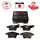 Тормозные колодки передние VW Touareg, Multivan, Transporter (2003-2010) (с датчиком износа) Aiko PF0353 Тормозные колодки передние VW Touareg, Multivan, Transporter (2003-2010) (с датчиком износа) Aiko PF0353