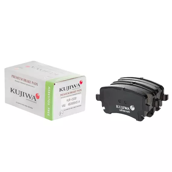 KUJIWA KUR0330 Колодки тормозные для Tiguan (5N) 07-17, Passat 05-10, A6 (C6) 04- задние 4F0698451F