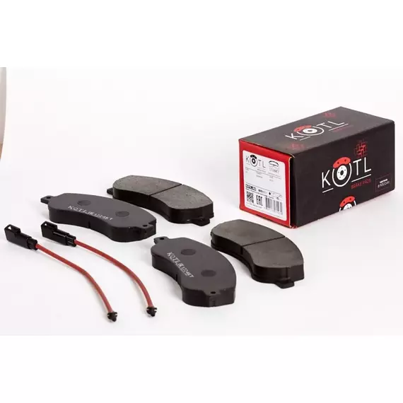 Колодки тормозные передние Ford Transit VI (TT9) 06-/TRANSIT TOURNEO II 06- Volkswagen AMAROK (2H_, S1B) Kotl 100% Оригинальное качество