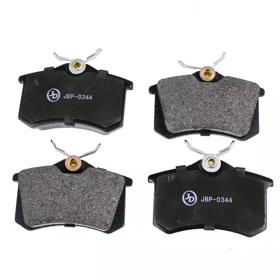 Колодки тормозные задние JBP0344 Just Drive для Geely Emgrand EC7, Renault Clio, Megane, Skoda Octavia / Джаст Драйв для Джели Эмигрант EC7, Рено Клио, Меган,Шкода Октавия