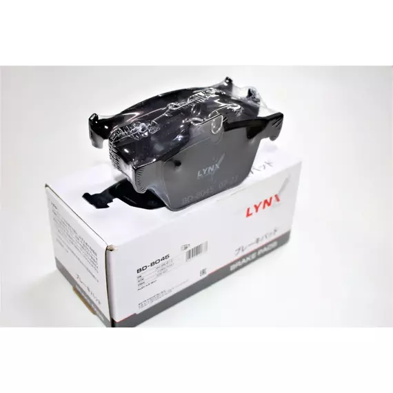 Колодки тормозные дисковые задние LYNXauto BD-8045 Audi (A3,Q2,Q3,TT); VW (Golf VII, Passat B8, Tiguan); Seat (LEON); SKODA (Karoq, Kodiaq, SuperB III)