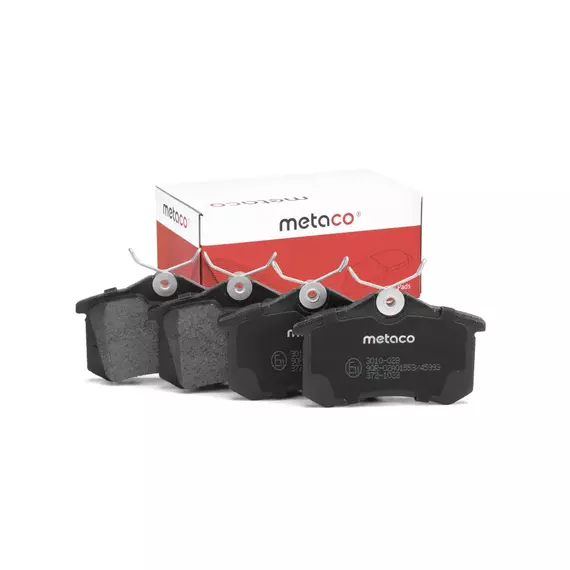 Колодки тормозные METACO 3010-028 Задние