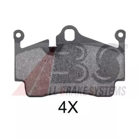 Колодки тормозные ABS 37697