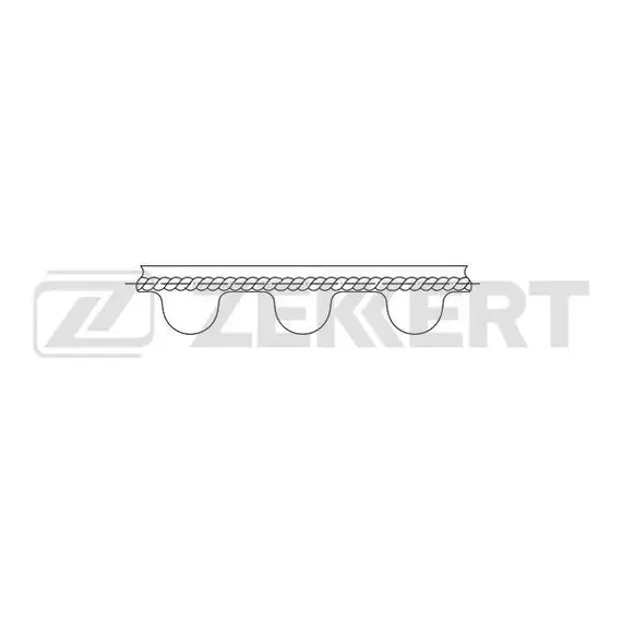 Зубчатый ремень Zekkert ZR-1060