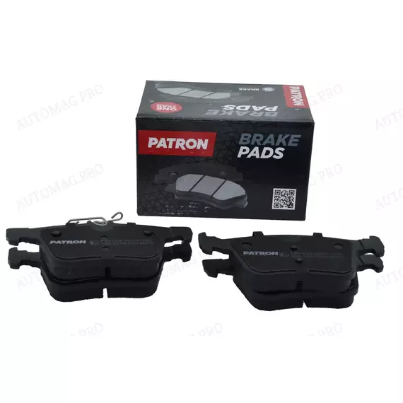 Задние тормозные колодки AUDI: A3 2012- TT 2014- SKODA: SUPERB 2015- VW: GOLF VII 2012- PASSAT 2014- TOURAN 2015- PATRON PBP1308