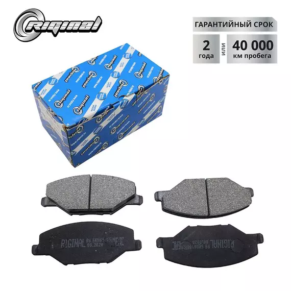 Колодки тормозные Riginal RG6RU698151A Передние