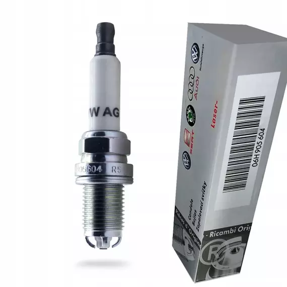 Свеча зажигания, 1 шт. VAG 06H 905 604 (NGK BKR8EQUA/91953) - VW CC, Golf 6, Passat (11-), Sharan / AUDI A3 - двигатель 1.8 2.0 TSI