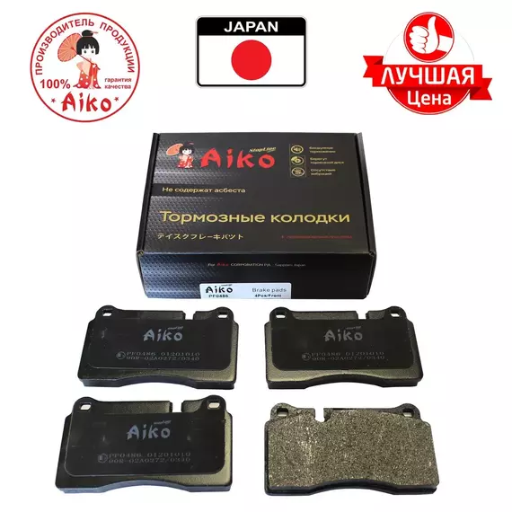Тормозные колодки передние LAND ROVER Range Rover Sport, VW Touareg (2005-2013) Aiko PF0486