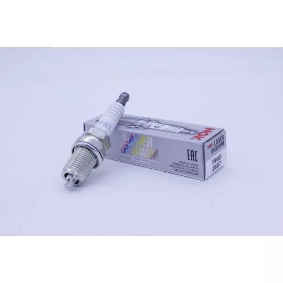 Свеча зажигания NGK FR6EI (2687), 1 шт. - CITROEN C4, C-Crosser / MITSUBISHI ASX, Lancer, Outlander, Eclipse / PEUGEOT 4007, 4008