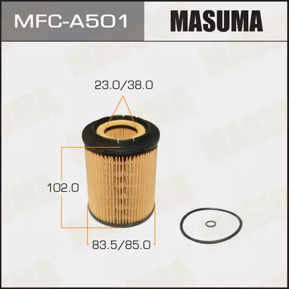 Фильтр масляный VAG Touareg 02-10, Q7 06-10; Porsche Cayenne 03-10; MB; Ford MASUMA MFC-A501