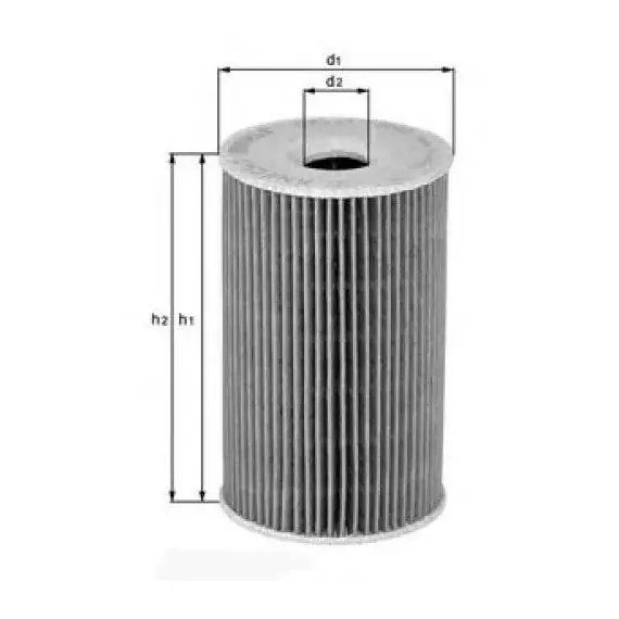 Масляный фильтр Mahle OX366D 70384107 OX366DECO