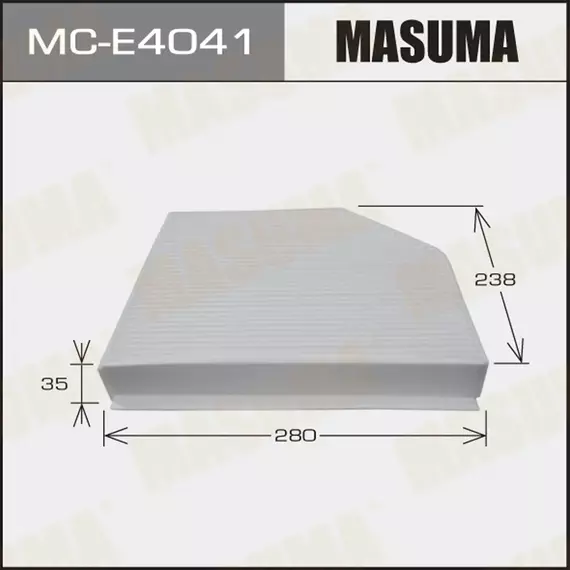 Фильтр салона VAG A4 07-, A5 07-, Q5 08-; Porsche Macan 14- Masuma