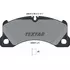 Колодки тормозные TEXTAR 2500701
