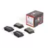 Колодки тормозные задние AUDI A1 / CITROEN C3 2010> / CITROEN C3 PICASSO / CITROEN DS3 / RENAULT CLIO 2005> / SEAT IBIZA 2008> / SKODA YETI VOLKSWAGEN GOLF VI 2009- VOLKSWAGEN POLO 2009>
