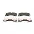 Колодки тормозные vw touareg (10-) porsche cayenne,panamera (10-) передние (4шт.) bosch