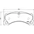 Brembo колодки тормозные дисковые пер, porsche macan (95b) 02/14- / porsche panamera (971) 05/16- / porsche panamera sport turismo (971) 05/17- p65033