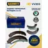 Тормозные колодки задние барабанные BARNETT VV203