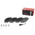 Дисковые тормозные колодки передние brembo P85126 для Volkswagen Golf, Seat Leon, Audi A3, Skoda Octavia