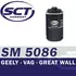 SCT 5086 Фильтр масляный AUDI A3 A4 А5 Q3 Q5- SKODA Octavia Rapid Superb- VW Passat Jetta Tiguan- GEELY EMGRAND GT; ATLAS 1.8 TURBO/MANN W 719 45/O.E.M-06H 115 403
